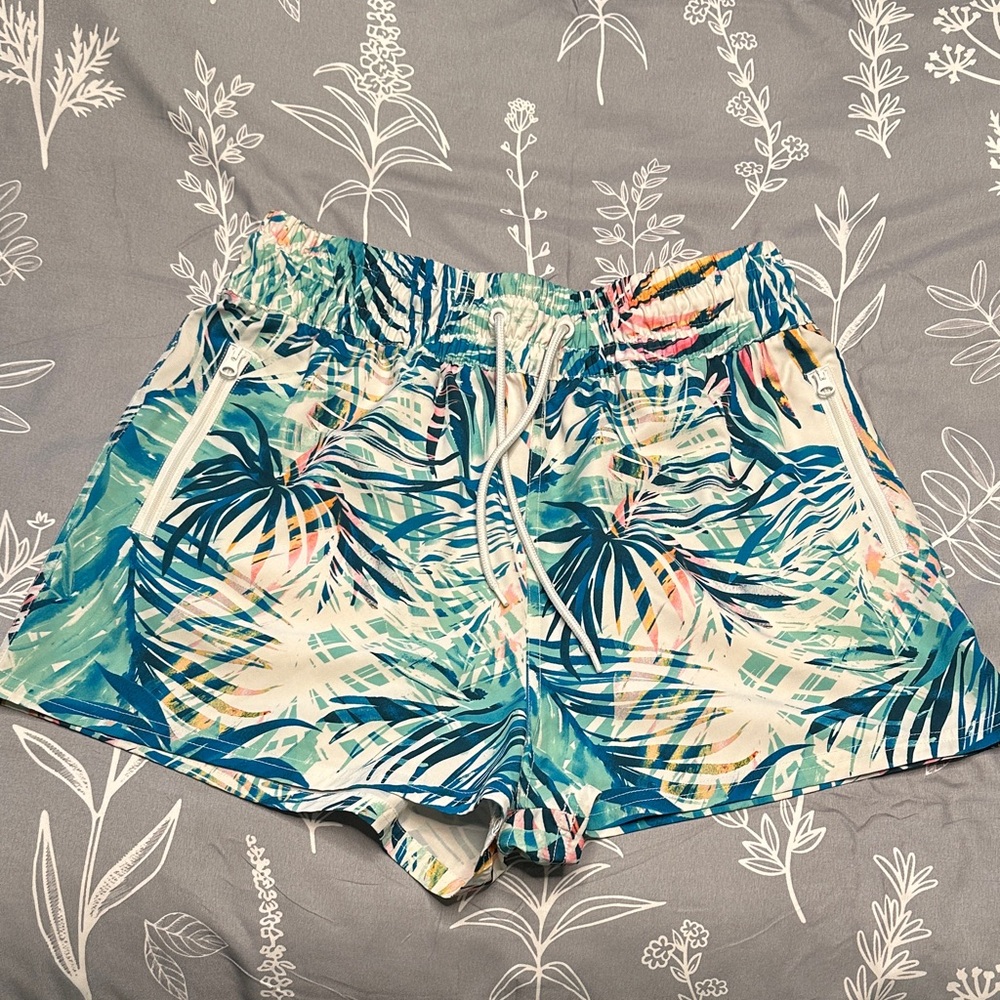 Op -Ocean Pacific Tropical Print Women's Shorts - sz M